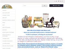 Tablet Screenshot of justforlittlepeople.com